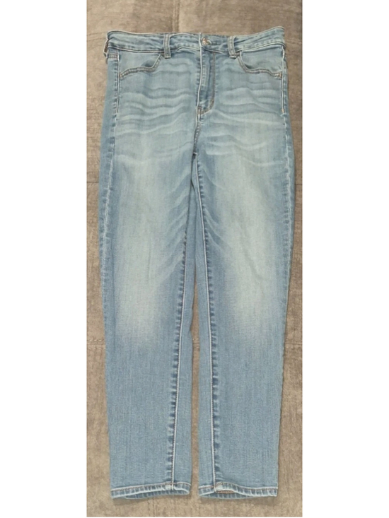 American Eagle Outfitters Denim - American Eagle Women’s Light Blue Jeans Size 8 Length 23 Super Stretch